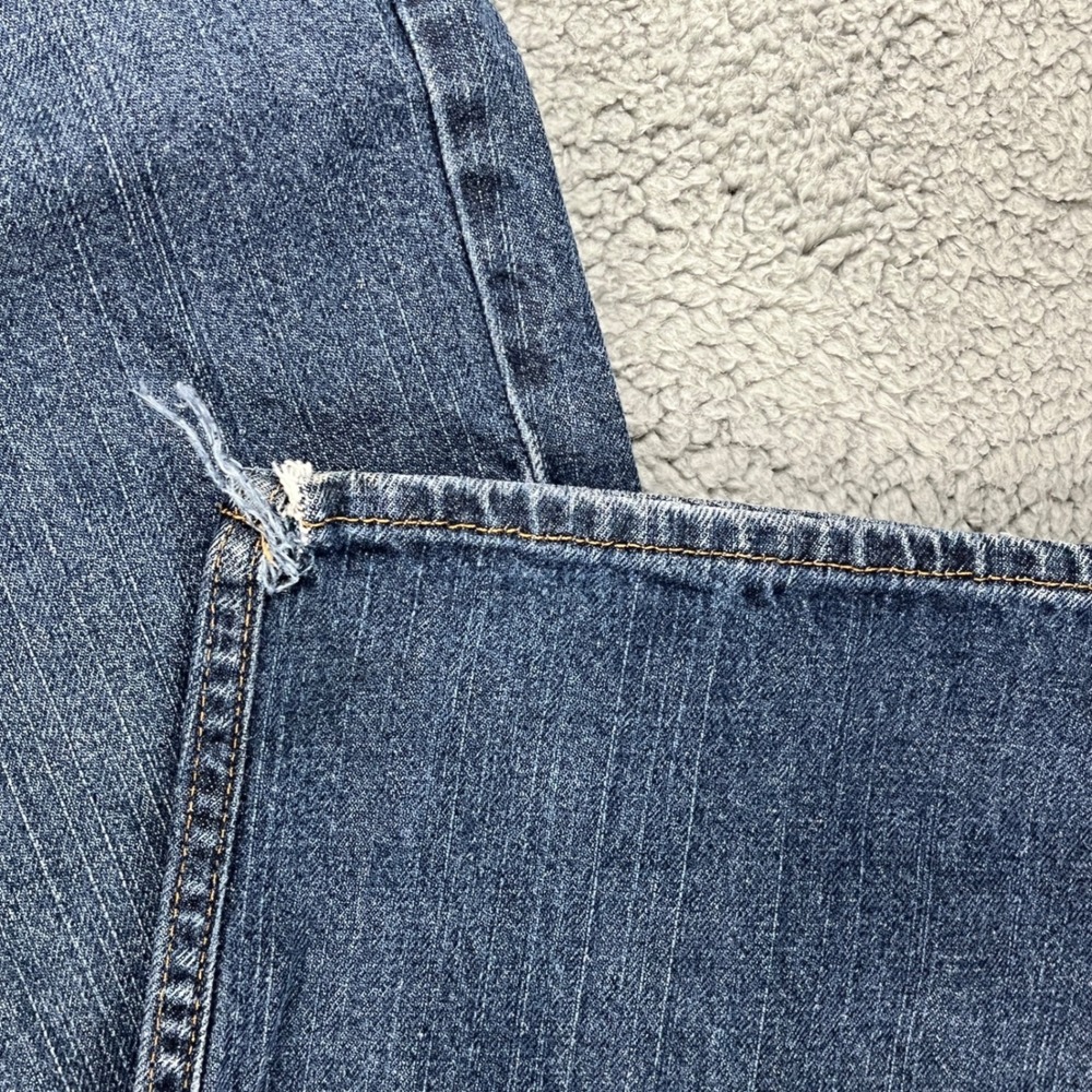 Michael Kors Mens Tailored Fit Jeans Blue Medium Wash 38x32 Straight Leg Denim - Picture 6 of 10